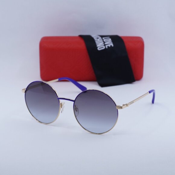 Final Price! Moschino MOL037/S 0PJP GB Gold/Pink Sunglasses